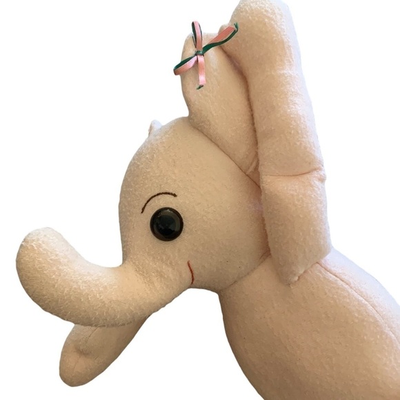 Pink Handmade bendable elephant, 20" - Picture 4 of 5